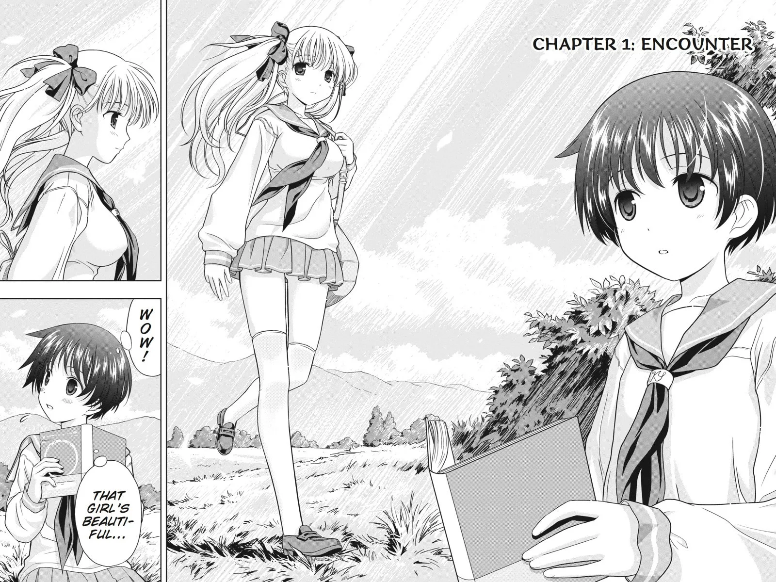 Read Saki chapter 0.1 image 1 on Lezhin