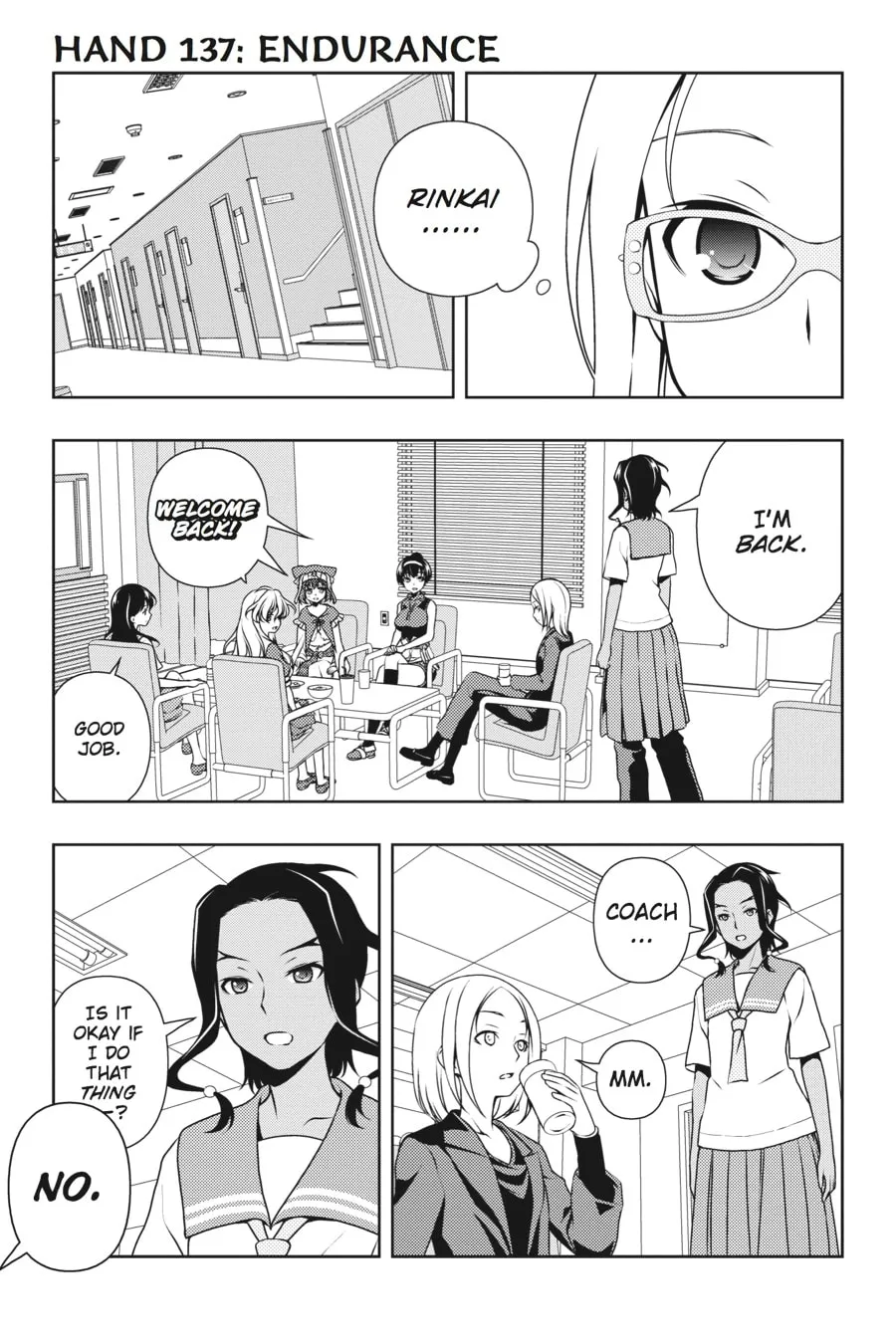 Read Saki chapter 137 image 0 on Lezhin