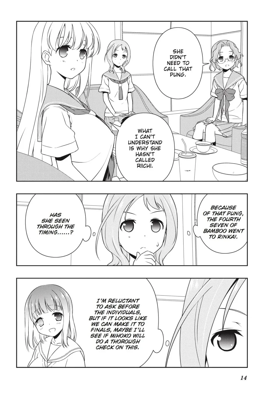 Read Saki chapter 143 image 12 on Lezhin