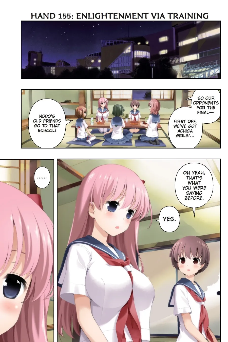 Read Saki chapter 155 image 0 on Lezhin