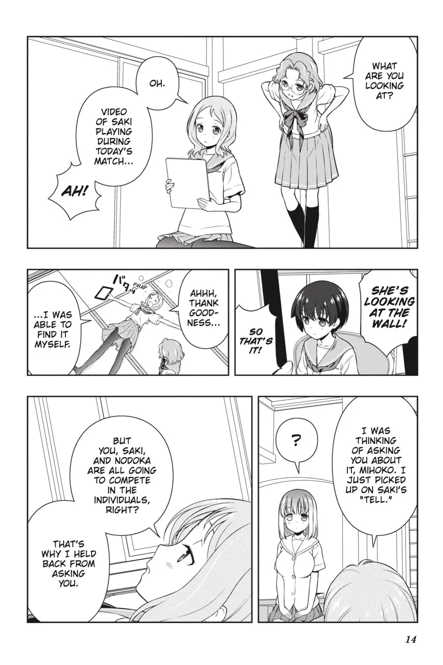 Read Saki chapter 155 image 12 on Lezhin