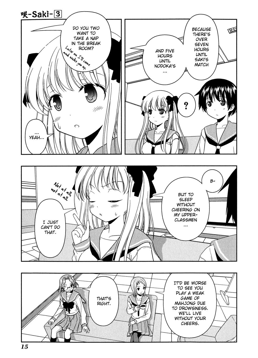 Read Saki chapter 16.1 image 18 on Lezhin