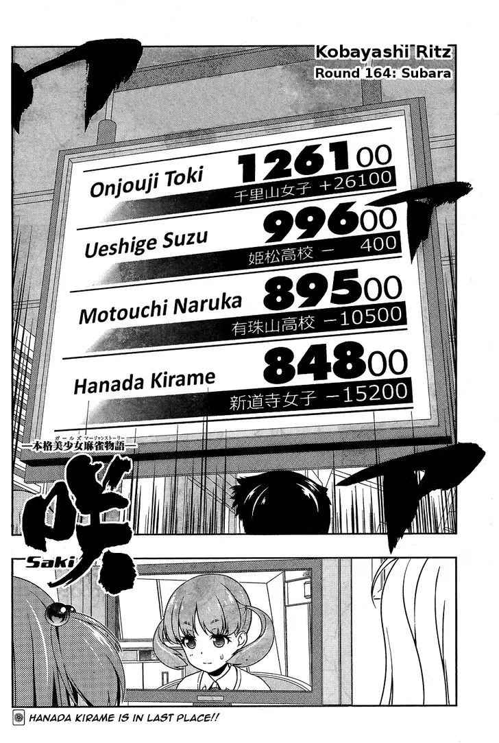 Read Saki chapter 164.1 image 1 on Lezhin