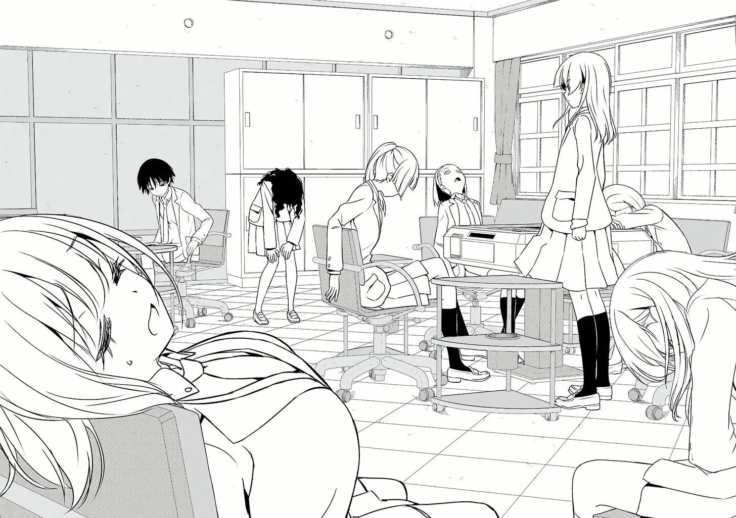 Read Saki chapter 172.1 image 6 on Lezhin
