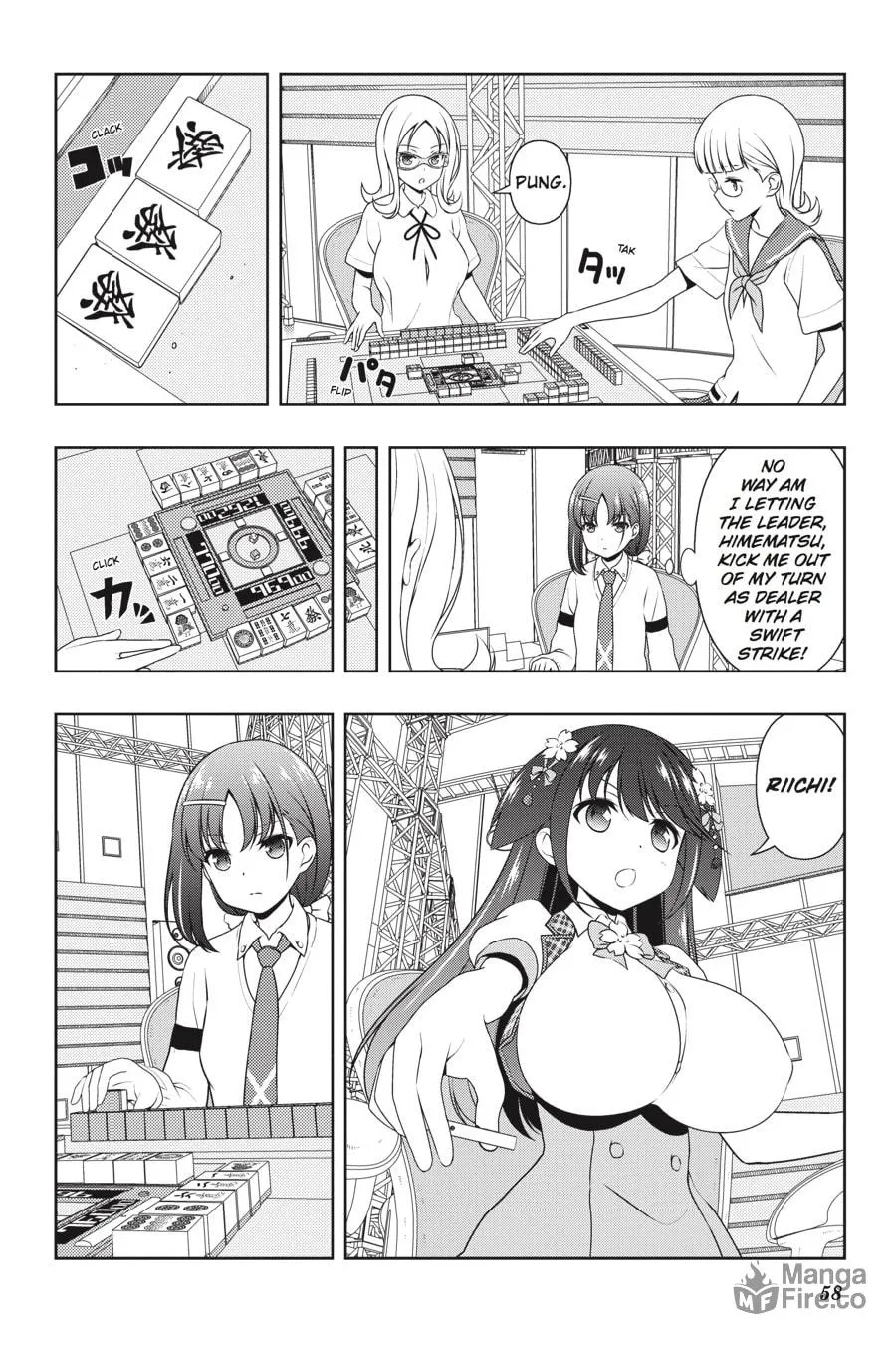 Read Saki chapter 182 image 4 on Lezhin