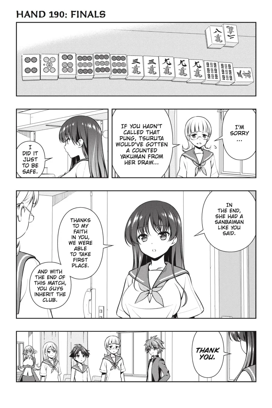 Read Saki chapter 190 image 0 on Lezhin