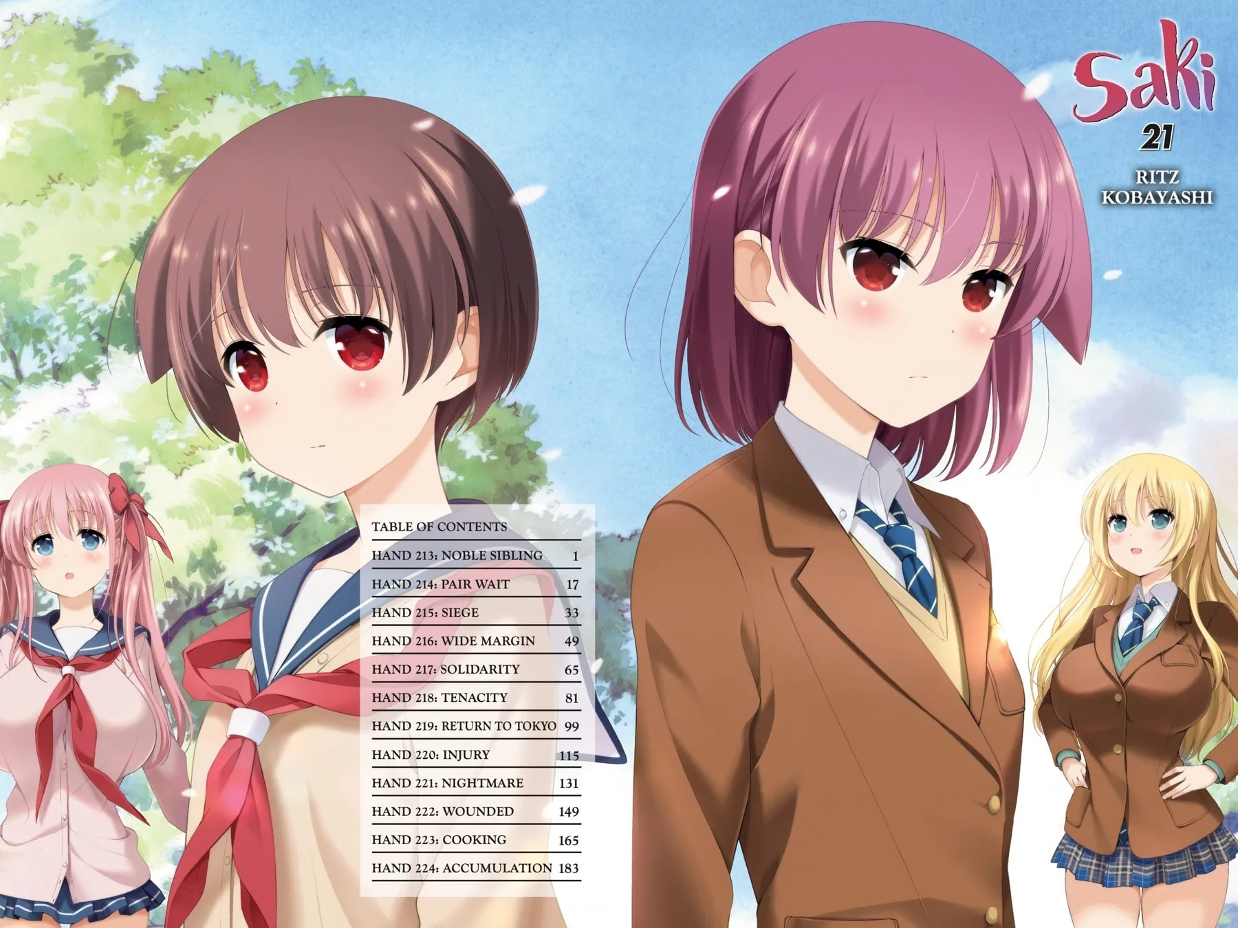 Read Saki chapter 213 image 1 on Lezhin
