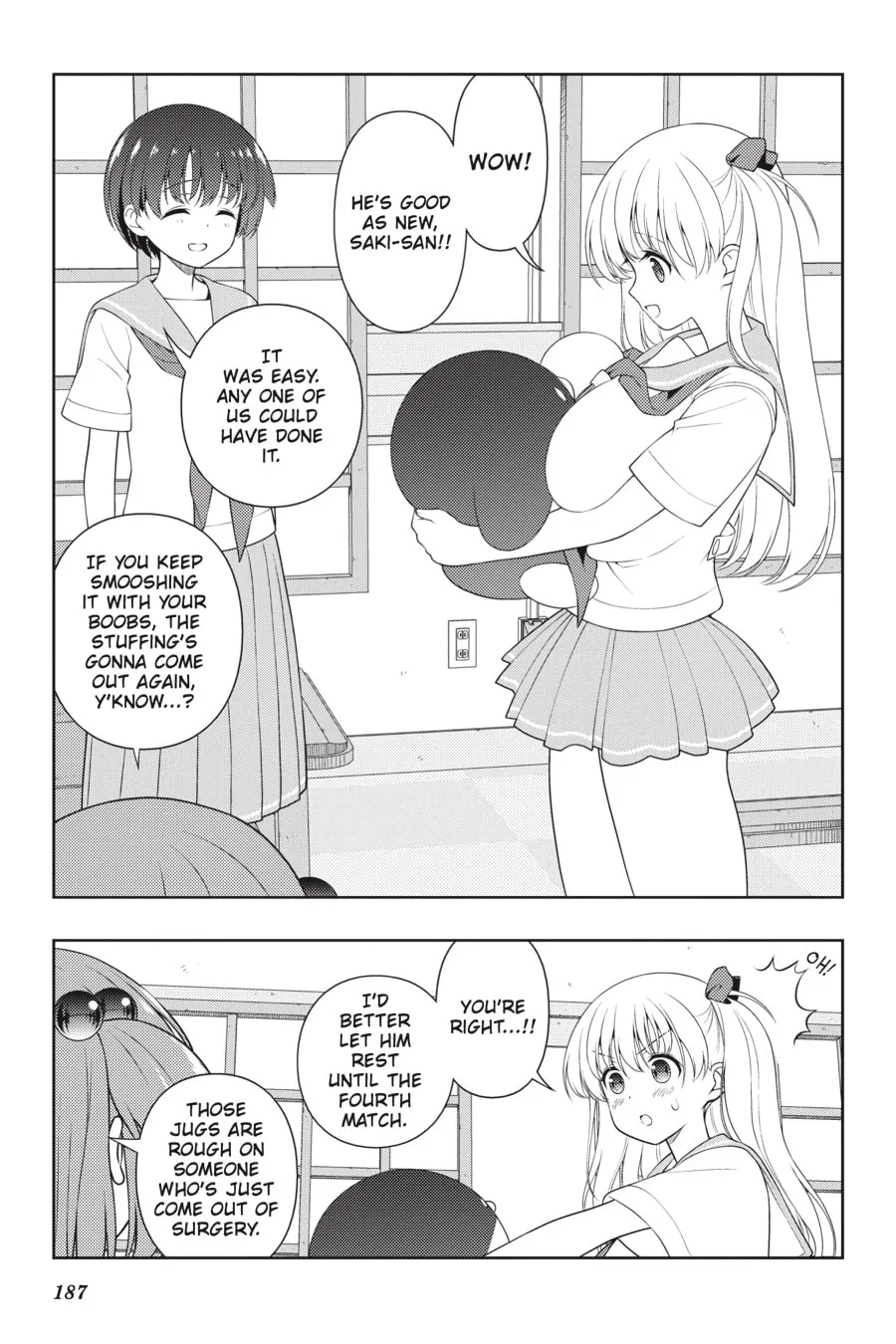 Read Saki chapter 224 image 3 on Lezhin