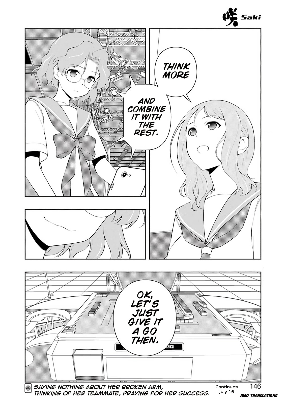 Read Saki chapter 233.1 image 14 on Lezhin