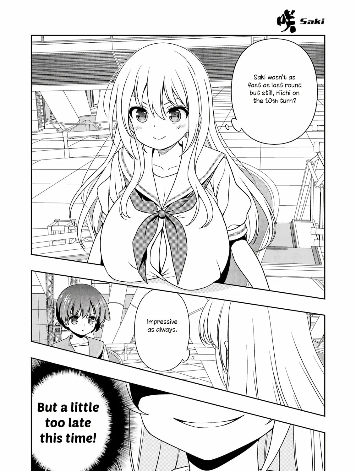 Read Saki chapter 279 image 20 on Lezhin
