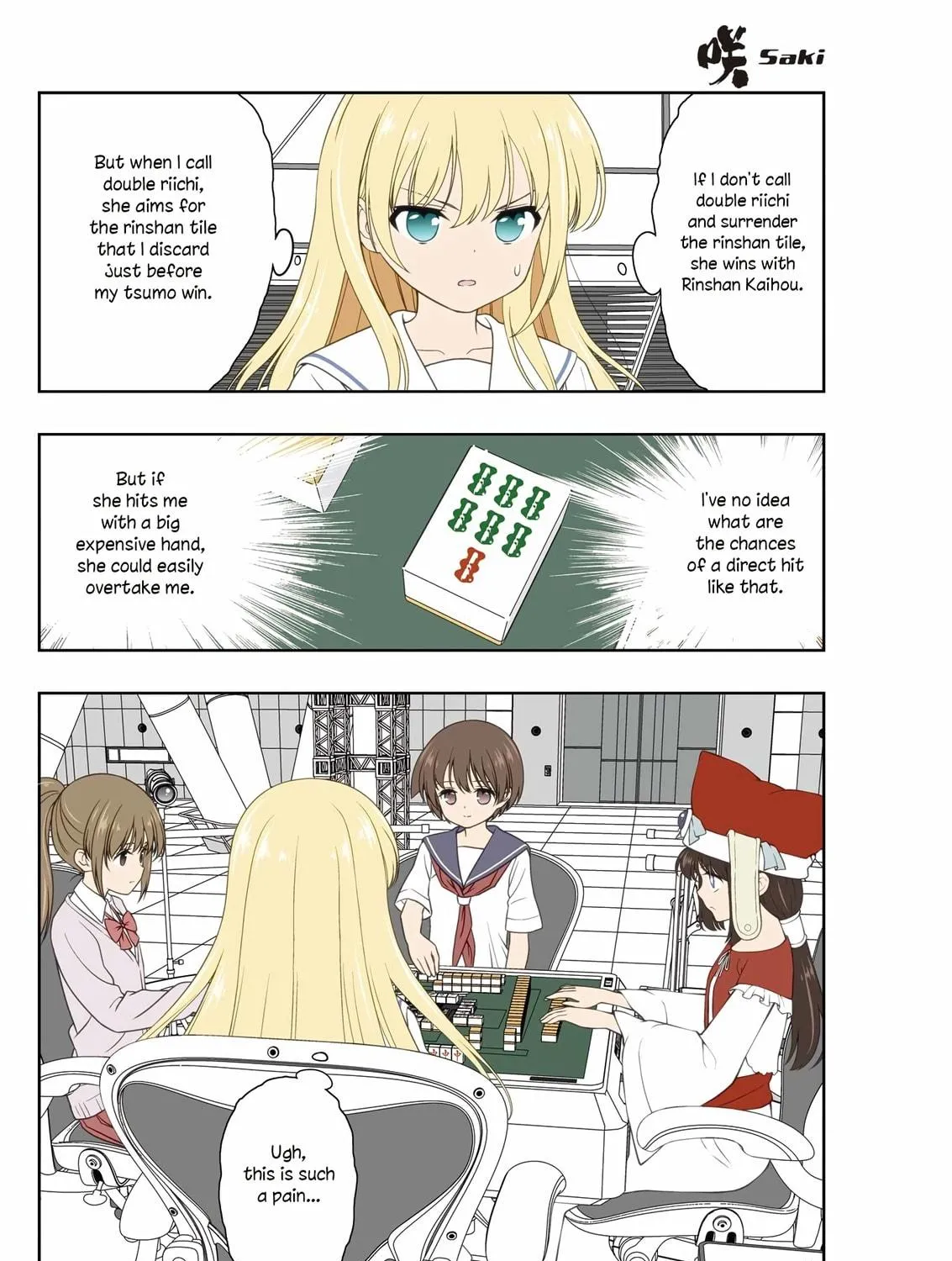 Read Saki chapter 279 image 4 on Lezhin