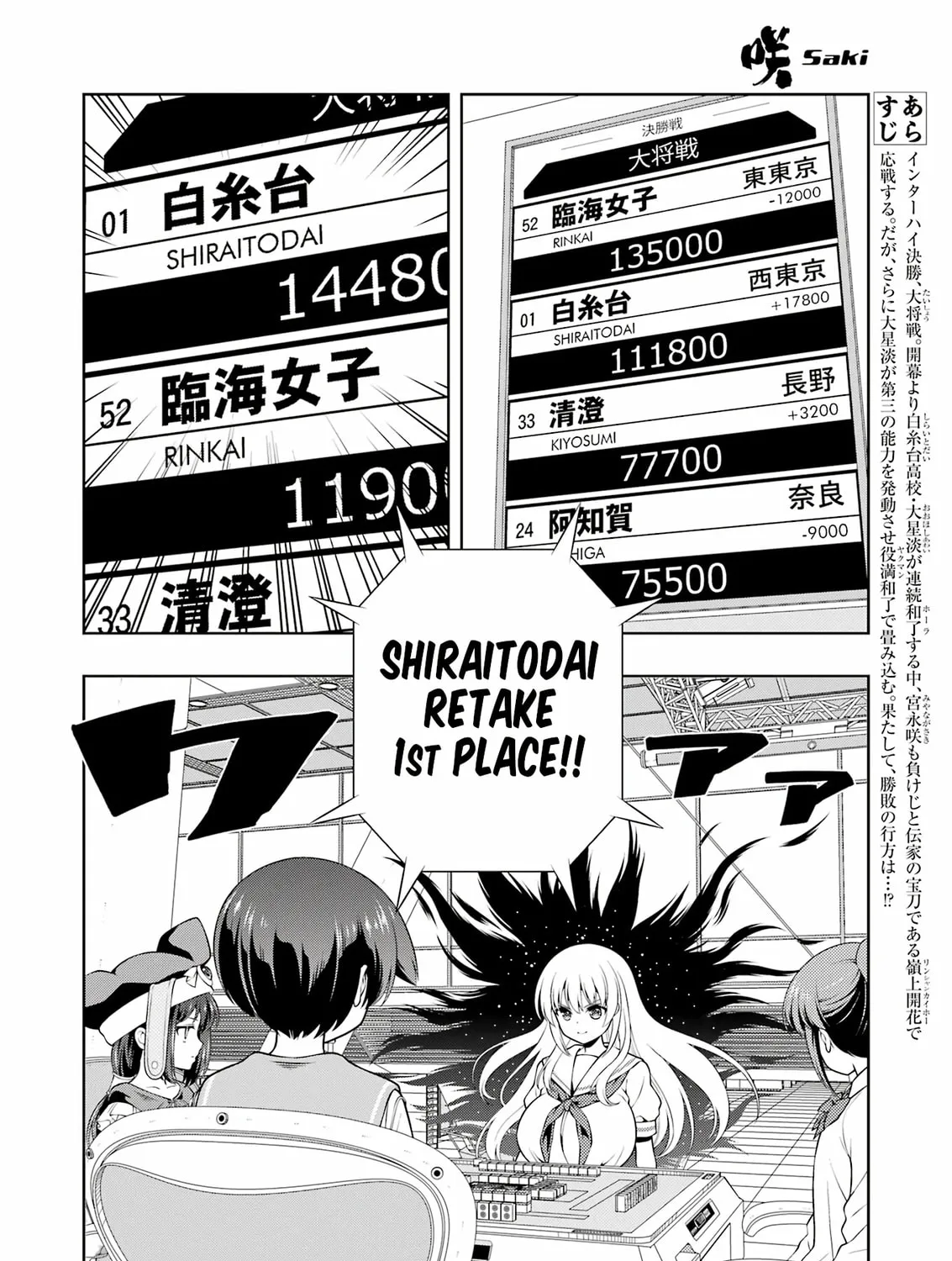 Read Saki chapter 280 image 2 on Lezhin
