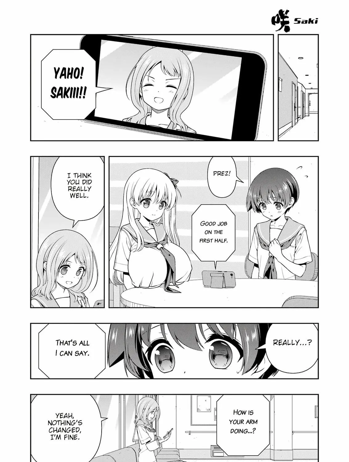 Read Saki chapter 283 image 10 on Lezhin