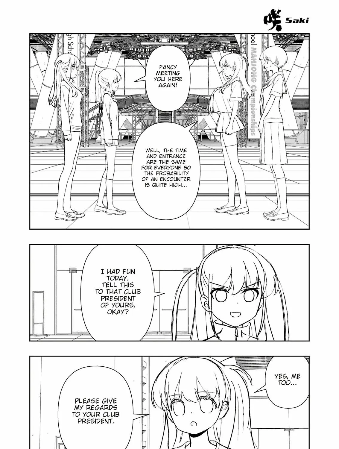 Read Saki chapter 283 image 18 on Lezhin