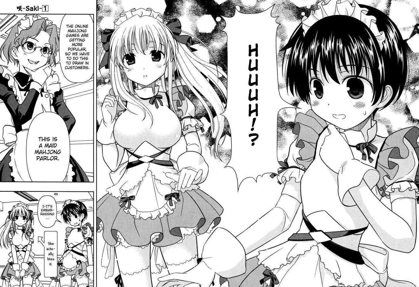 Read Saki chapter 3.2 image 15 on Lezhin