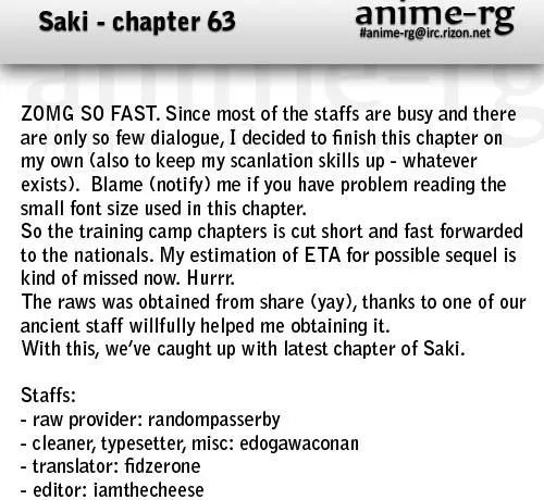 Read Saki chapter 62.99 image 15 on Lezhin