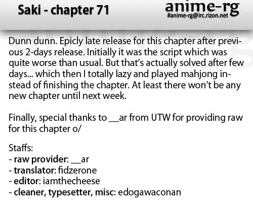 Read Saki chapter 71.1 image 16 on Lezhin