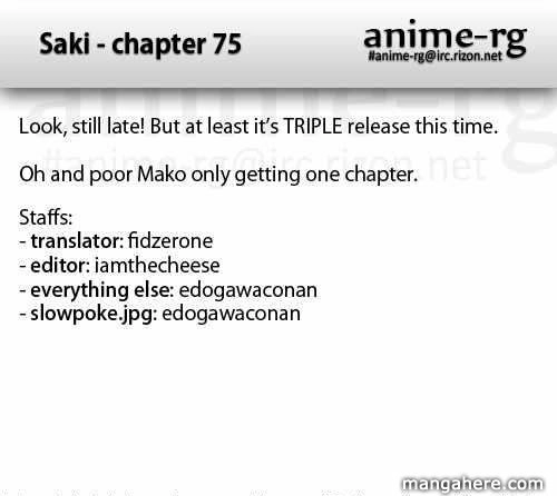 Read Saki chapter 75.01 image 20 on Lezhin
