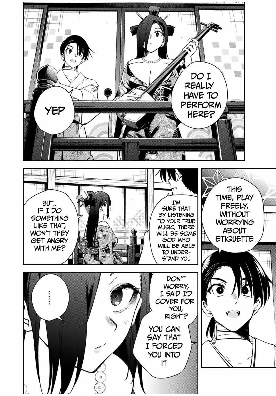 Sakigake no Hana Miko Chapter 3.2 page 8 - 
