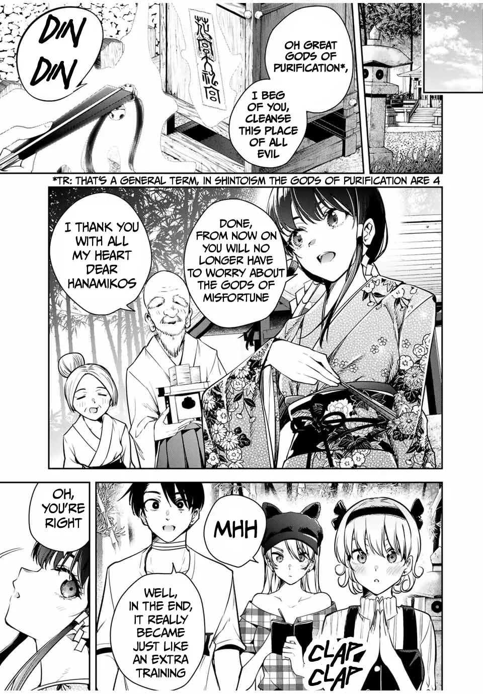 Sakigake no Hana Miko Chapter 4.2 page 4 - 