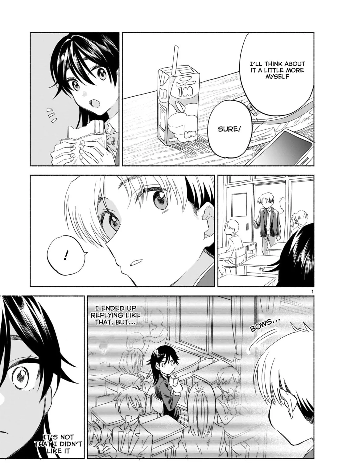 Read Sakurairo Dialogue chapter 3.2 image 1 on Lezhin