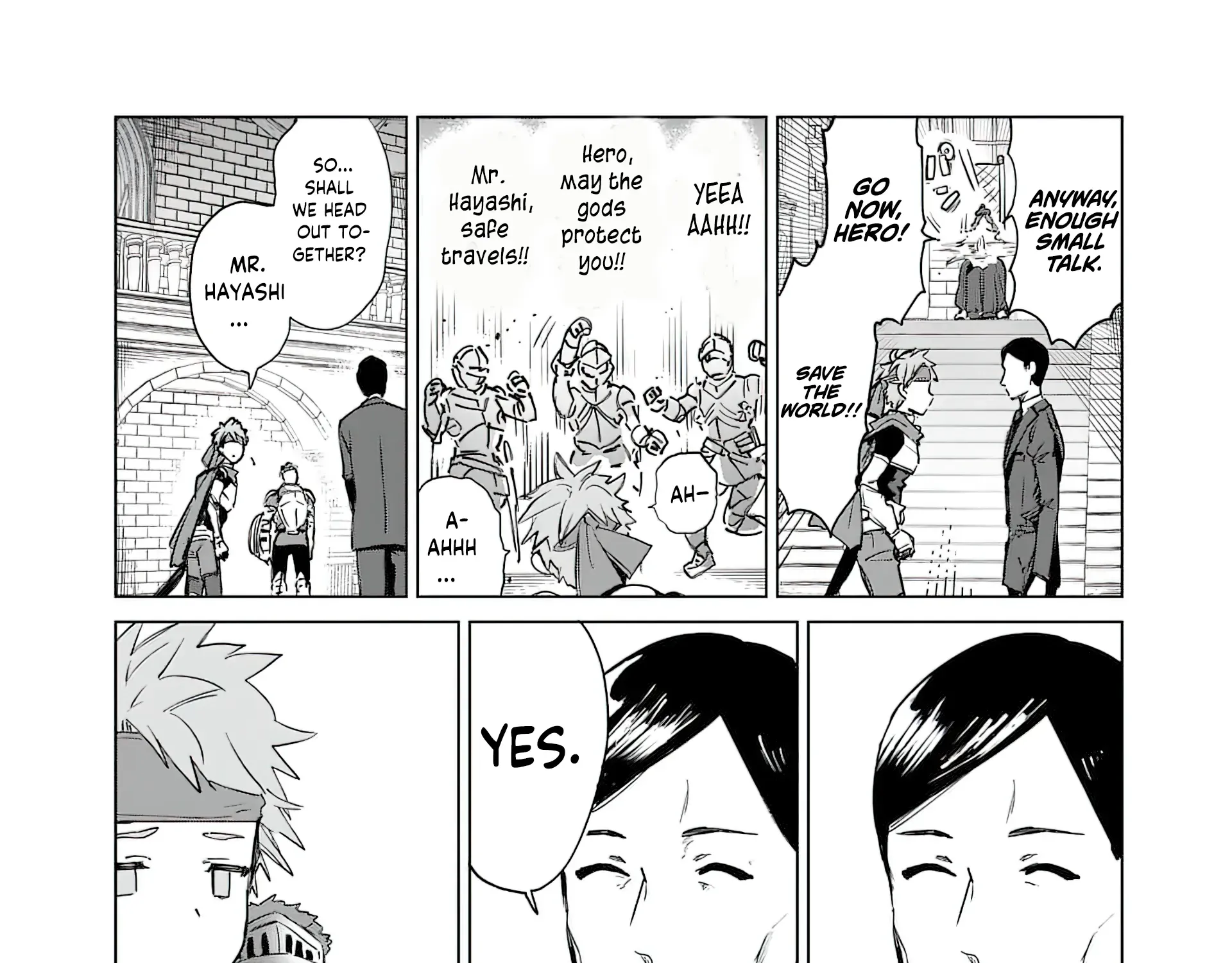 Salesman in Isekai Chapter 1 page 31 - 