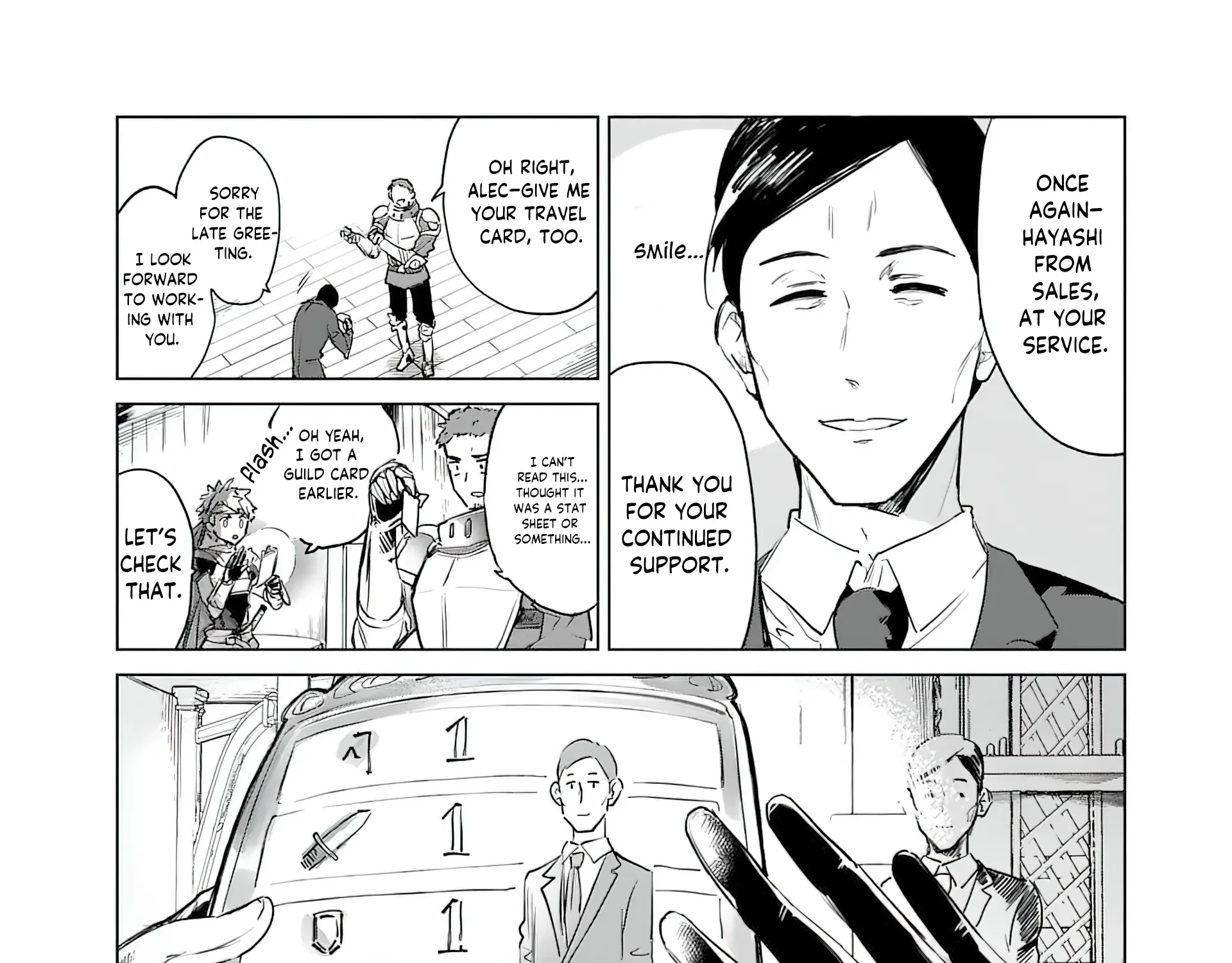 Salesman in Isekai Chapter 1 page 35 - 
