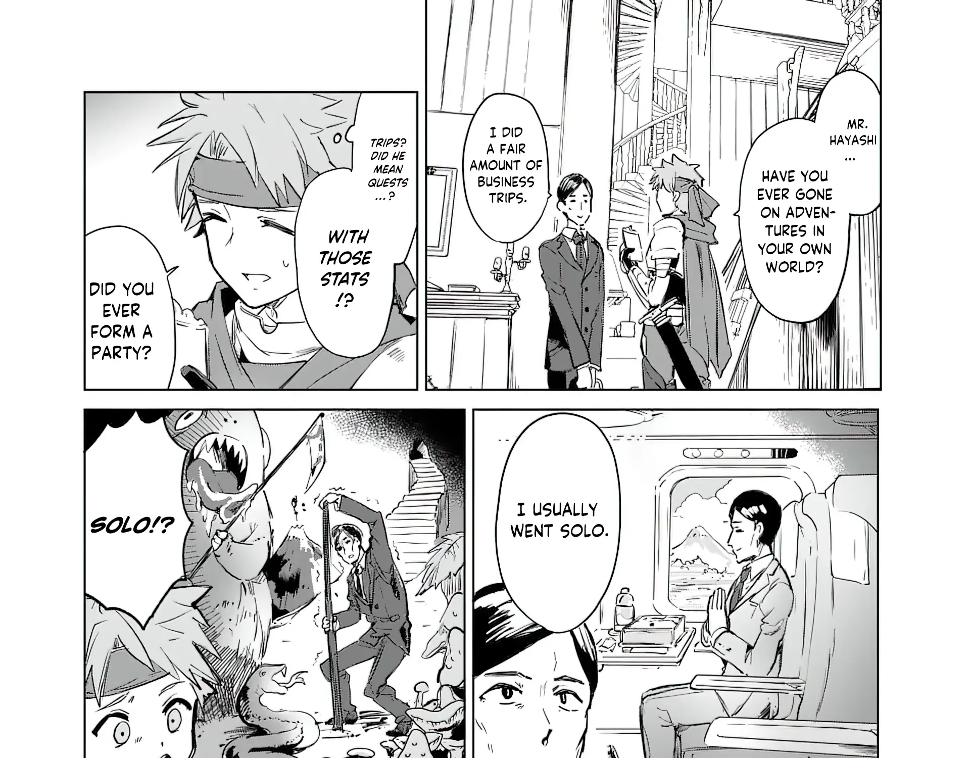 Salesman in Isekai Chapter 1 page 37 - 