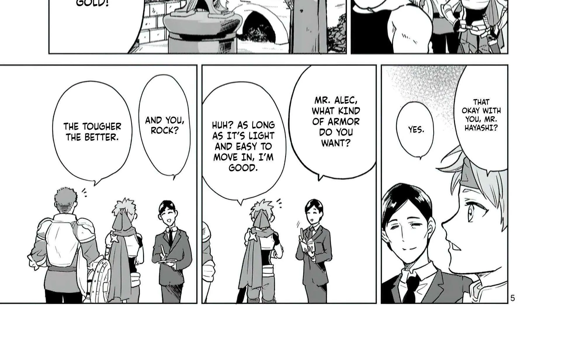 Salesman in Isekai Chapter 4 page 12 - 