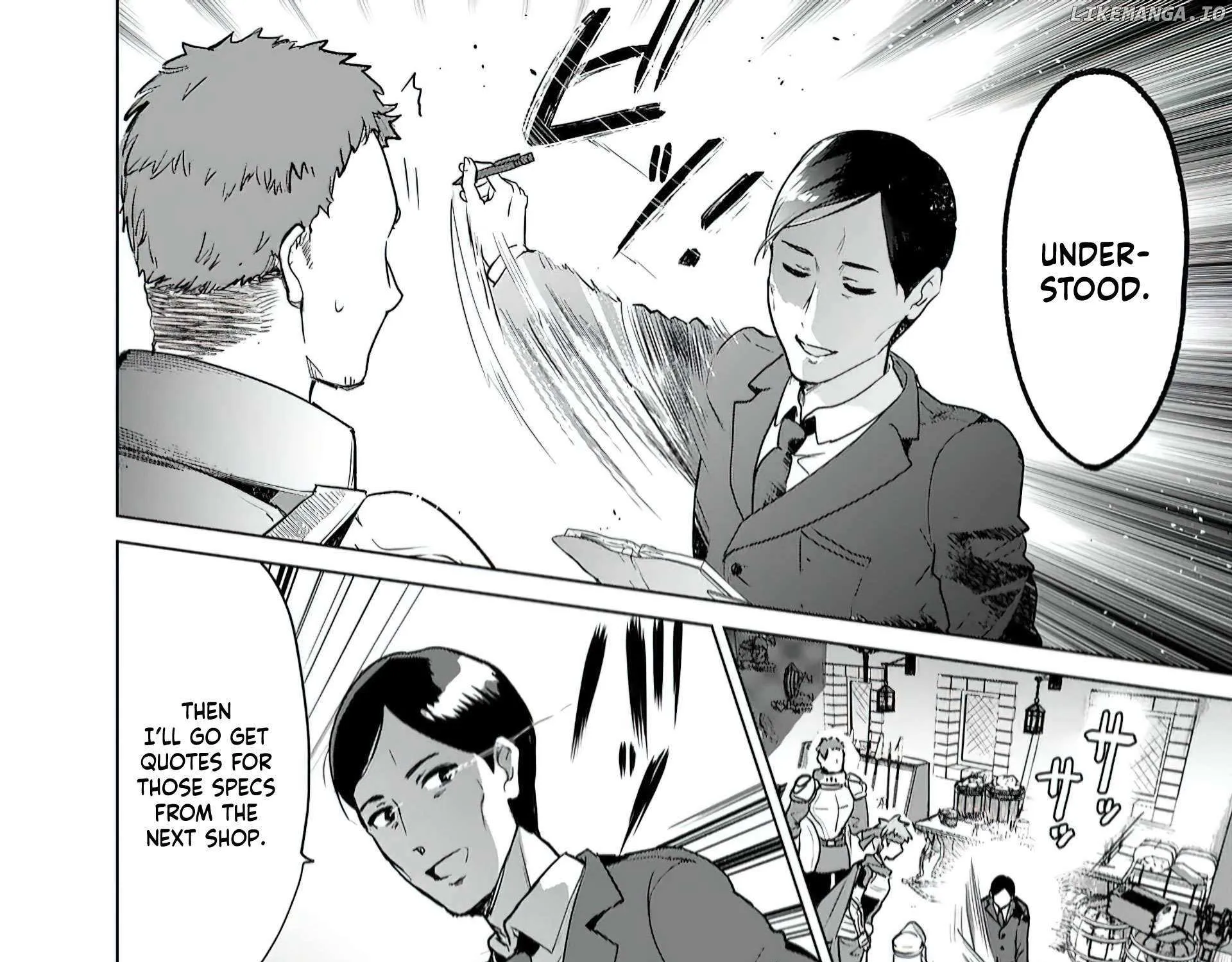 Salesman in Isekai Chapter 4 page 13 - 