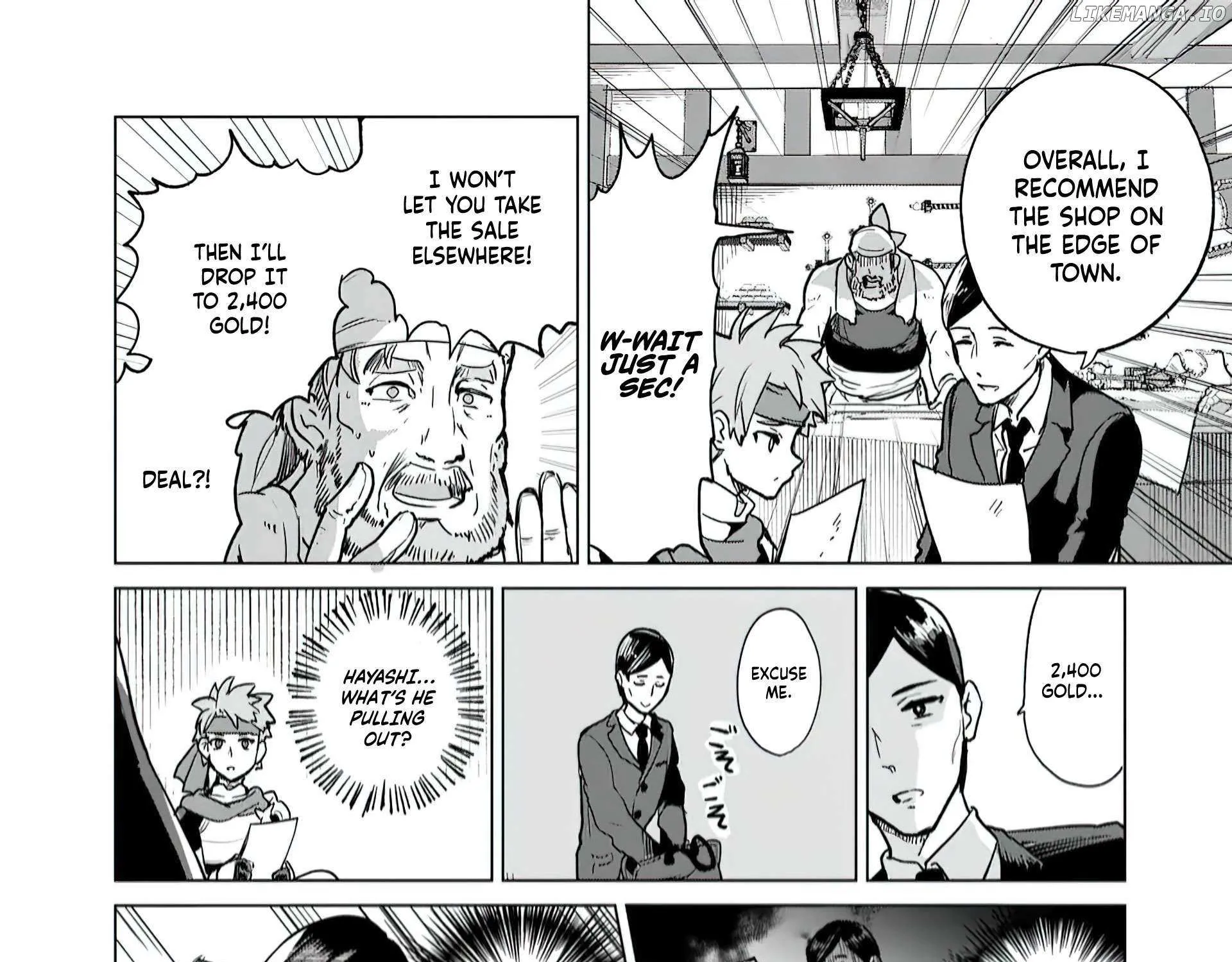 Salesman in Isekai Chapter 4 page 17 - 