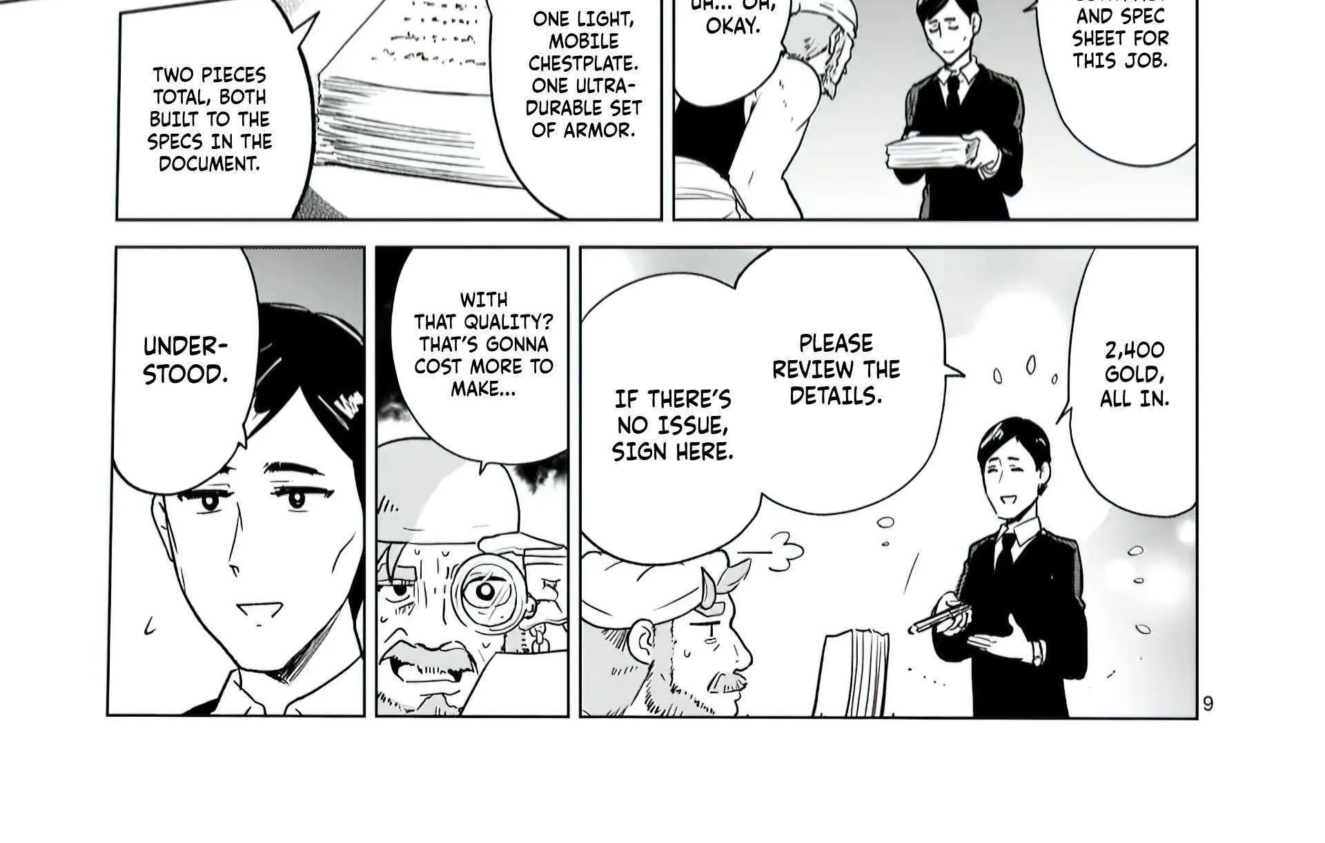 Salesman in Isekai Chapter 4 page 20 - 