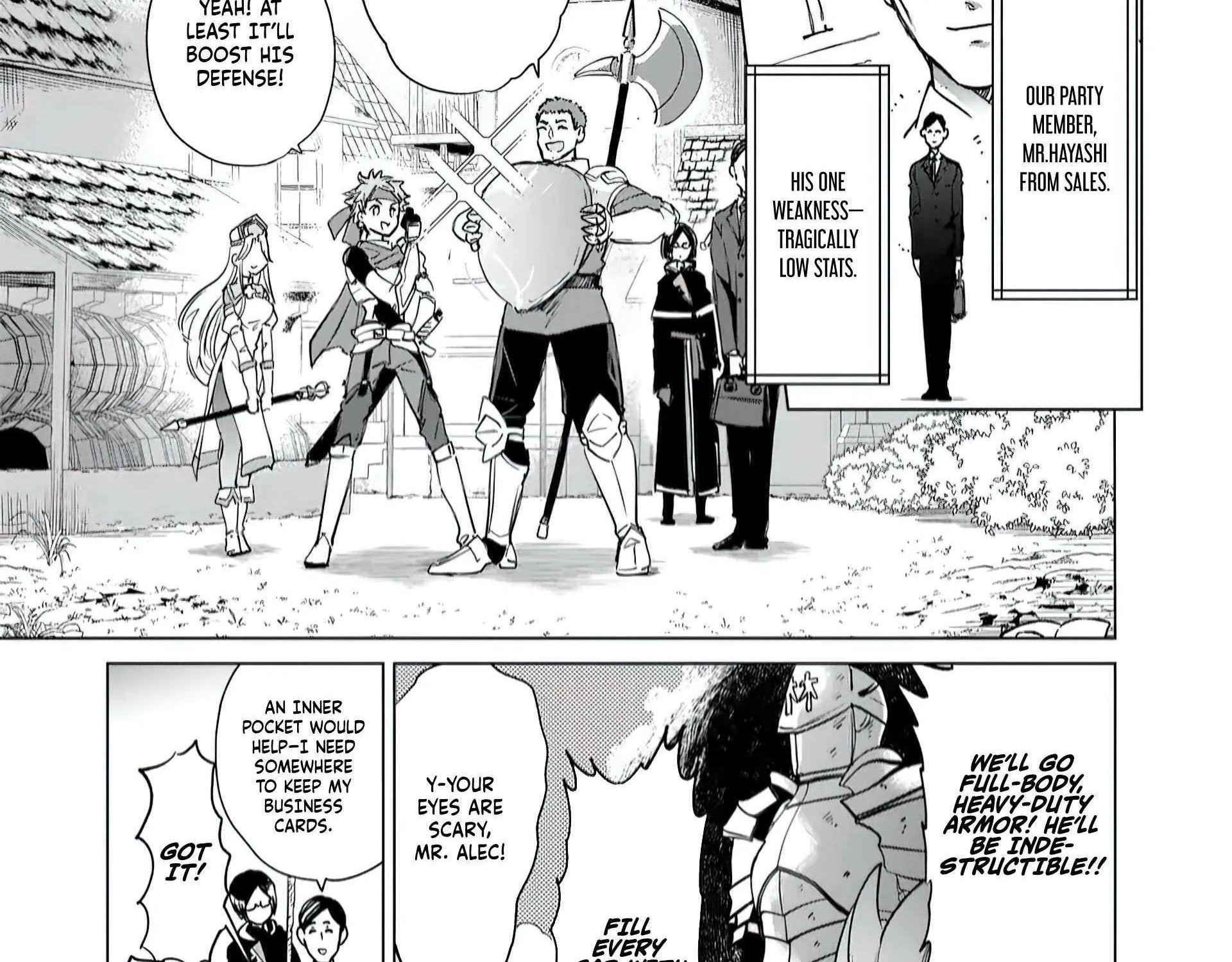 Salesman in Isekai Chapter 4 page 3 - 