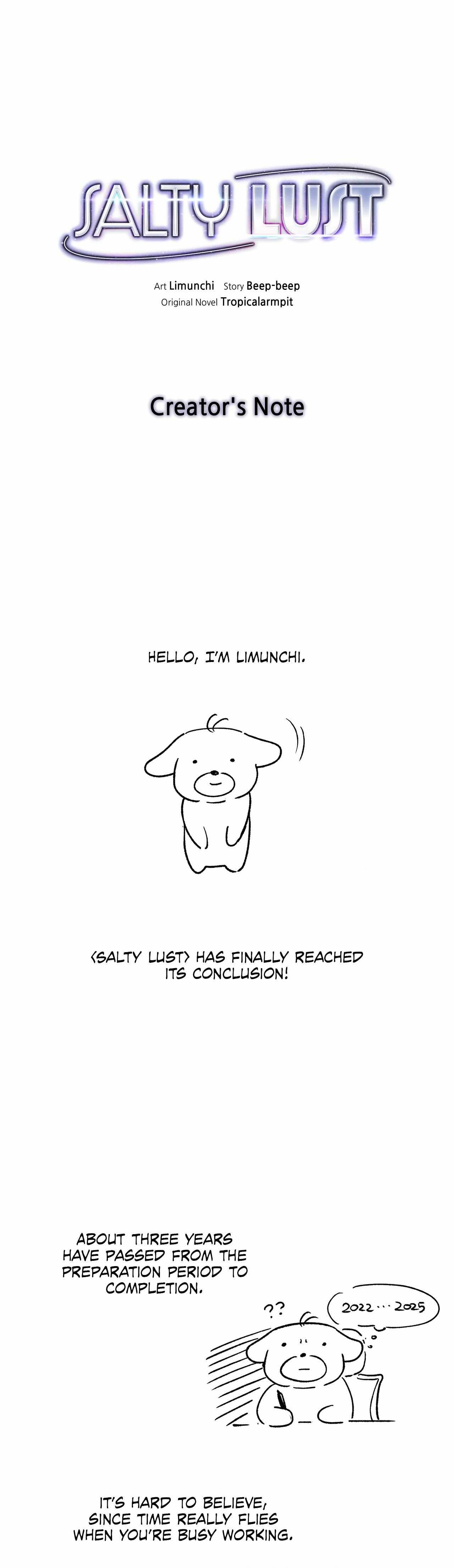 Read Salty Lust chapter 115.5 image 1 on Lezhin