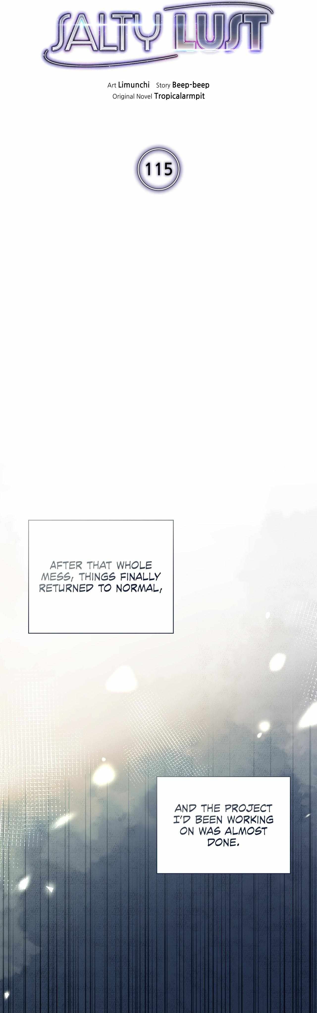 Read Salty Lust chapter 115 image 13 on Lezhin