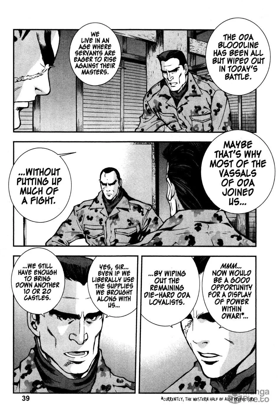 Read Samurai Commando: Mission 1549 chapter 1 image 38 on Lezhin