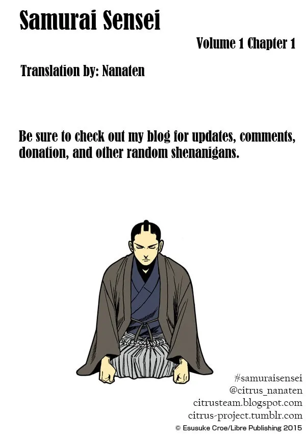 Read Samurai Sensei chapter 1 image 12 on Lezhin