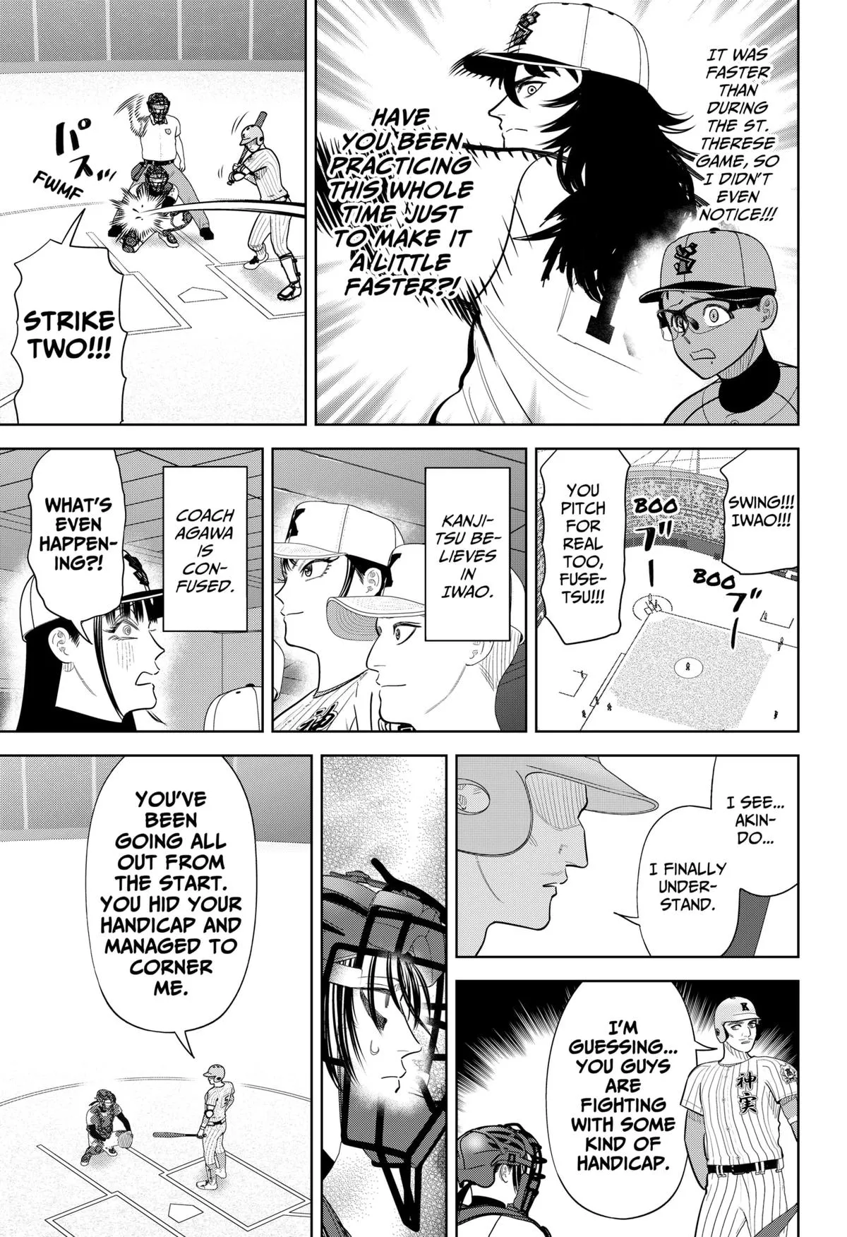 San-kyuu Pitch Chapter 40 page 11 - 