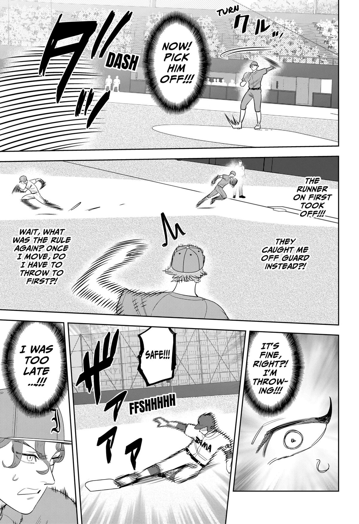 San-kyuu Pitch Chapter 48 page 17 - 