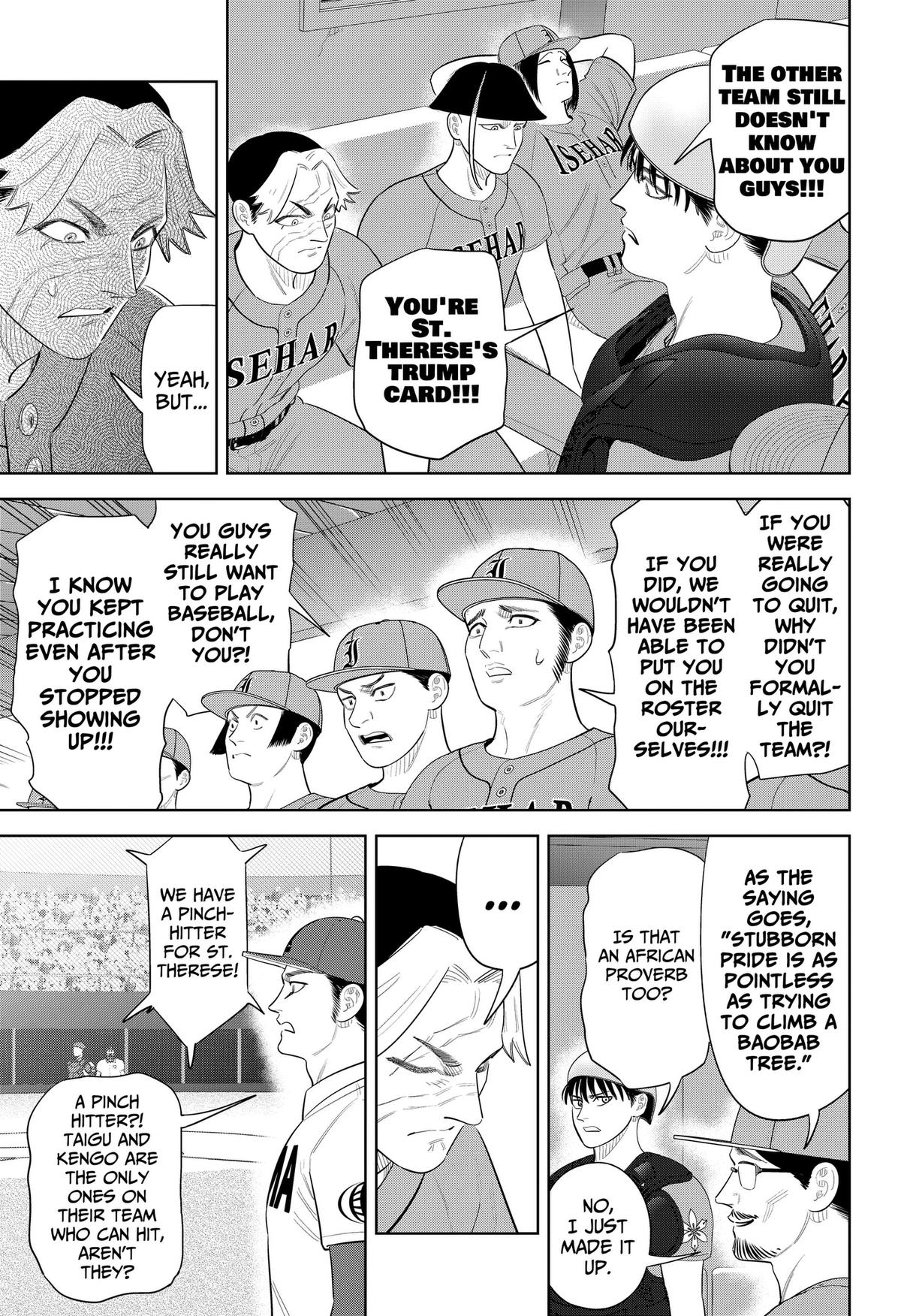 San-kyuu Pitch Chapter 49 page 17 - 