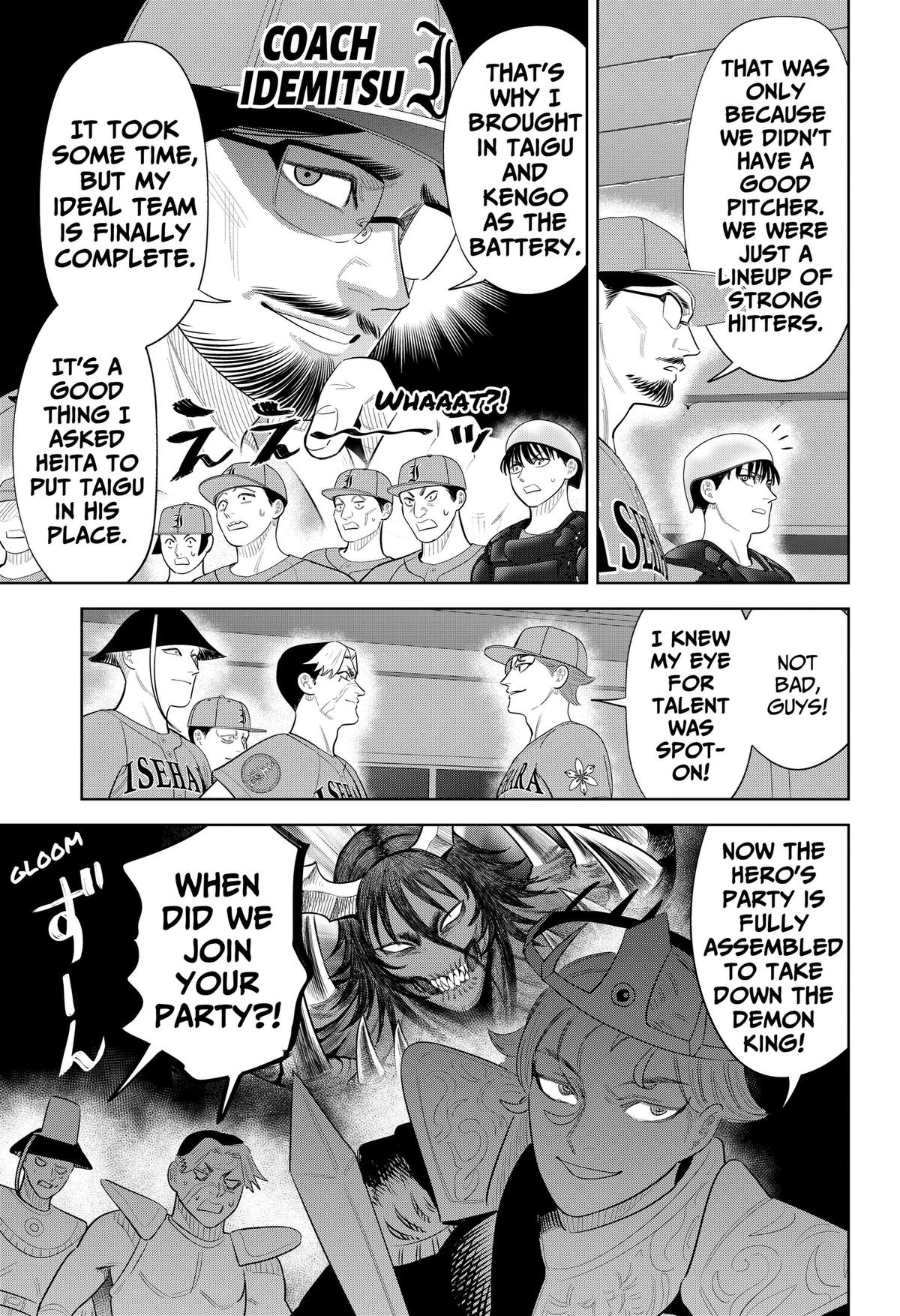San-kyuu Pitch Chapter 49 page 19 - 