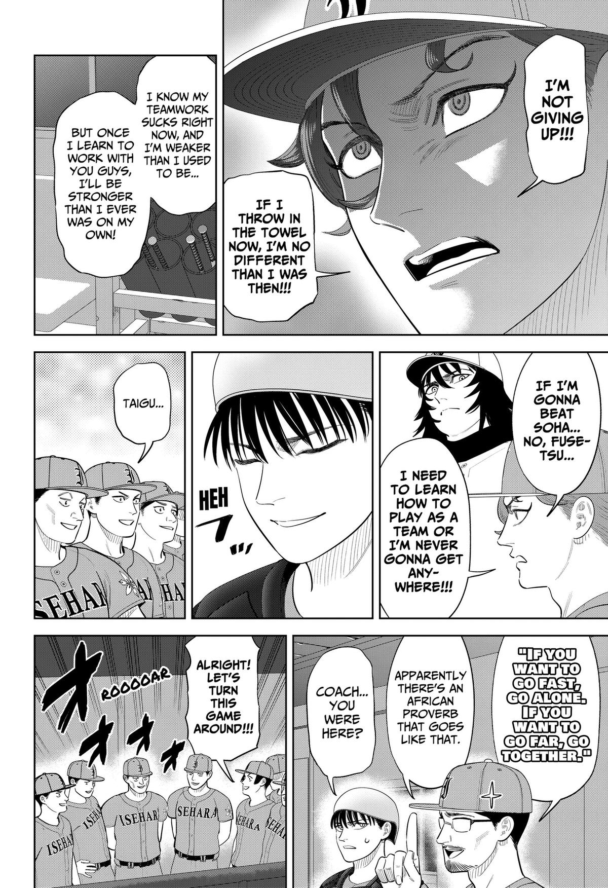San-kyuu Pitch Chapter 49 page 4 - 