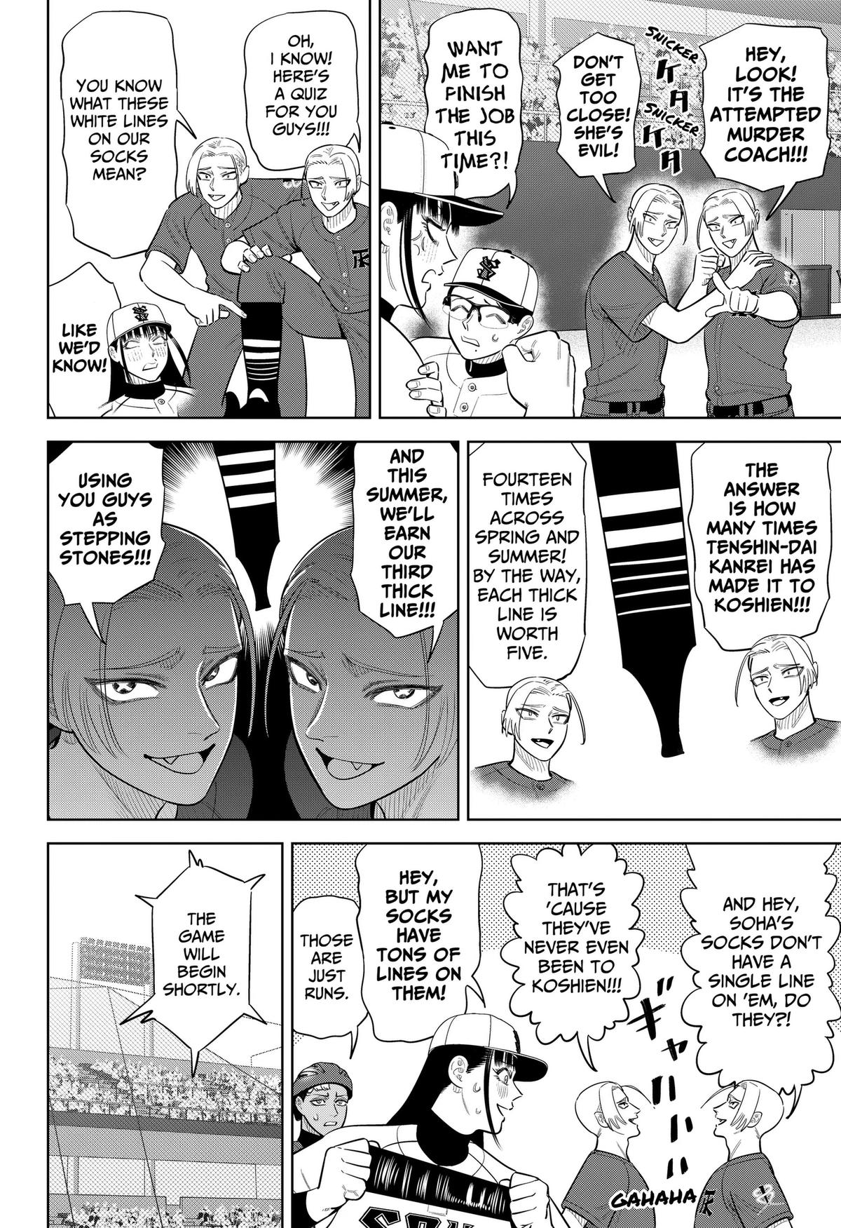 San-kyuu Pitch Chapter 52 page 12 - 