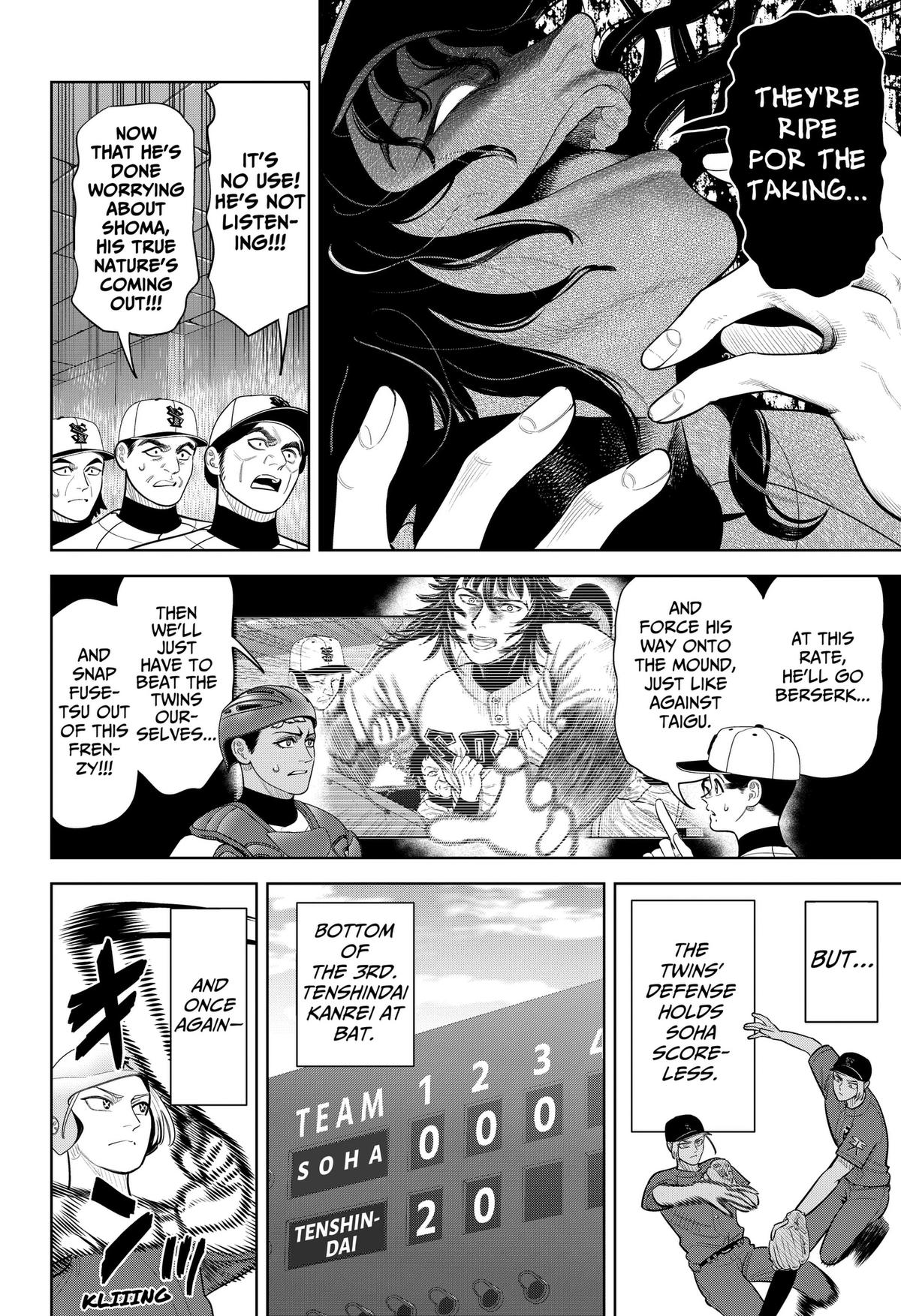 San-kyuu Pitch Chapter 54 page 4 - 