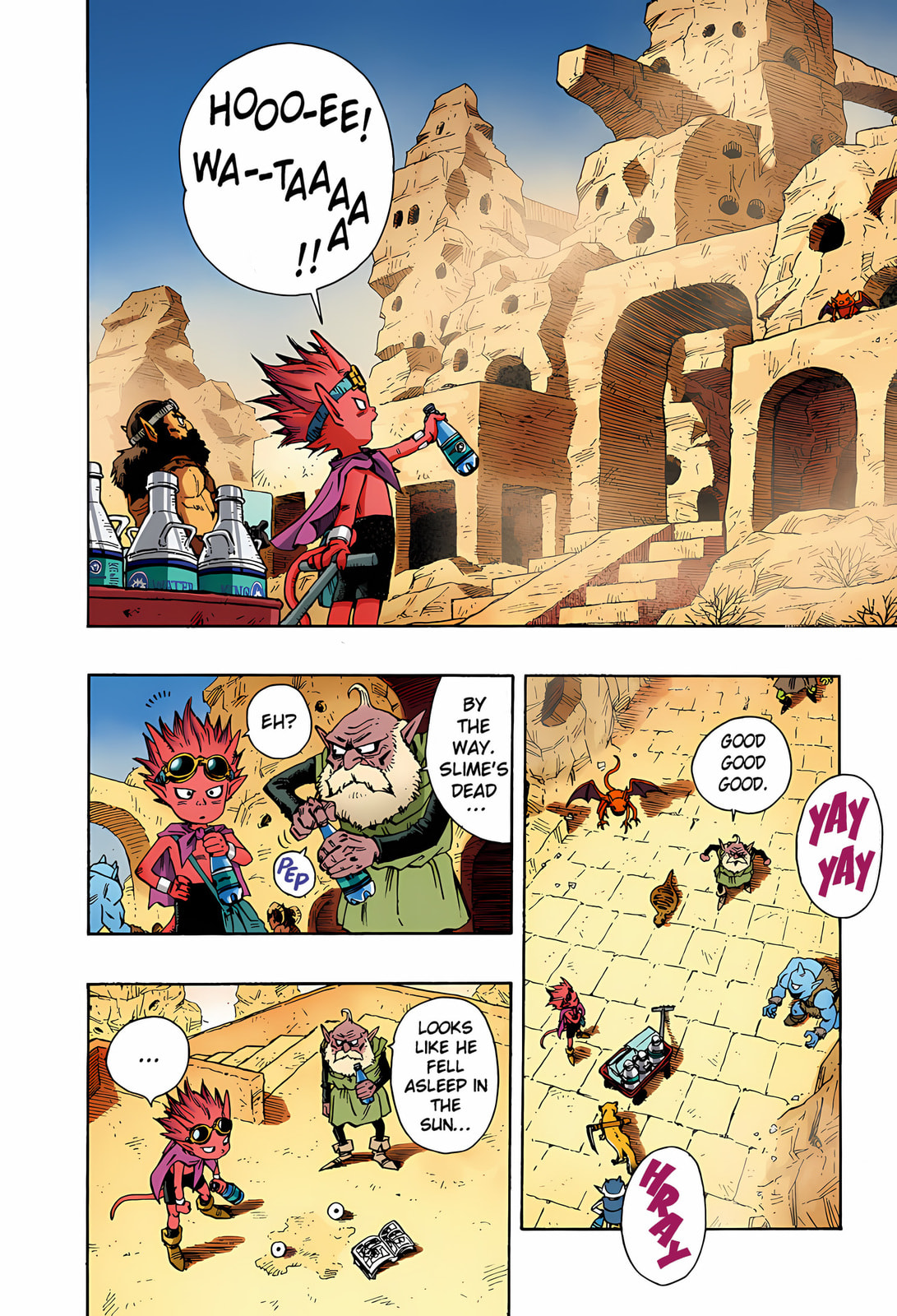 Read SandLand (Colored) chapter 1 image 10 on Lezhin