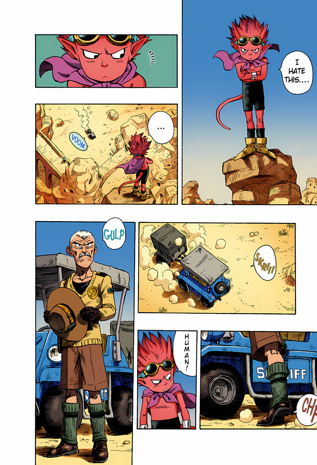 Read SandLand (Colored) chapter 1 image 14 on Lezhin