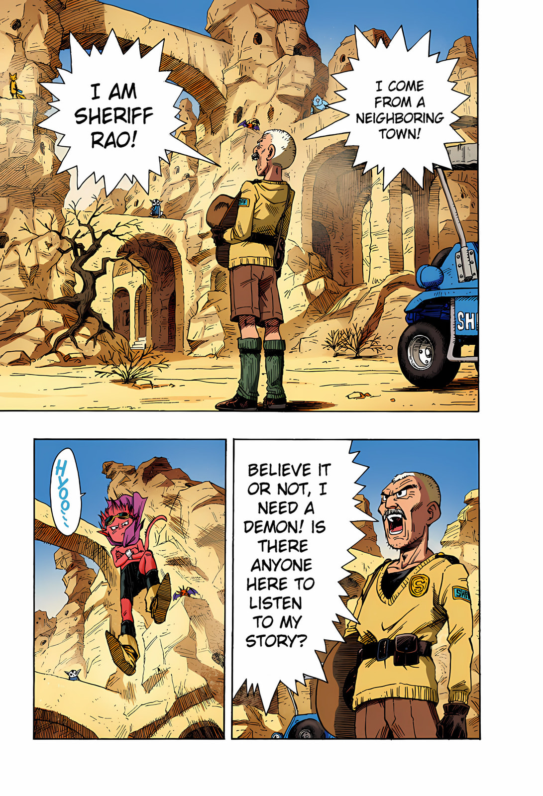 Read SandLand (Colored) chapter 1 image 15 on Lezhin