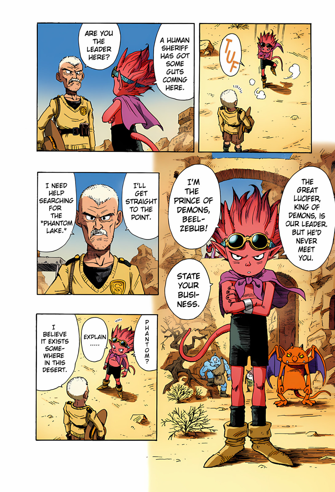 Read SandLand (Colored) chapter 1 image 16 on Lezhin