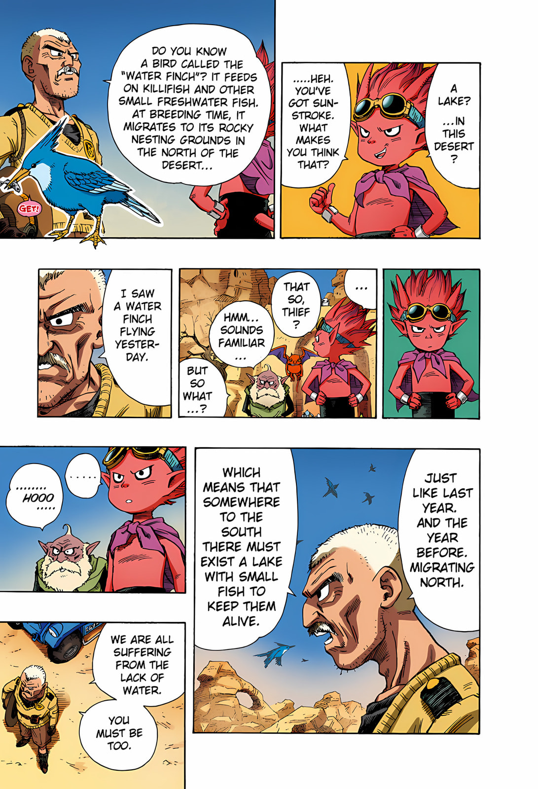 Read SandLand (Colored) chapter 1 image 17 on Lezhin
