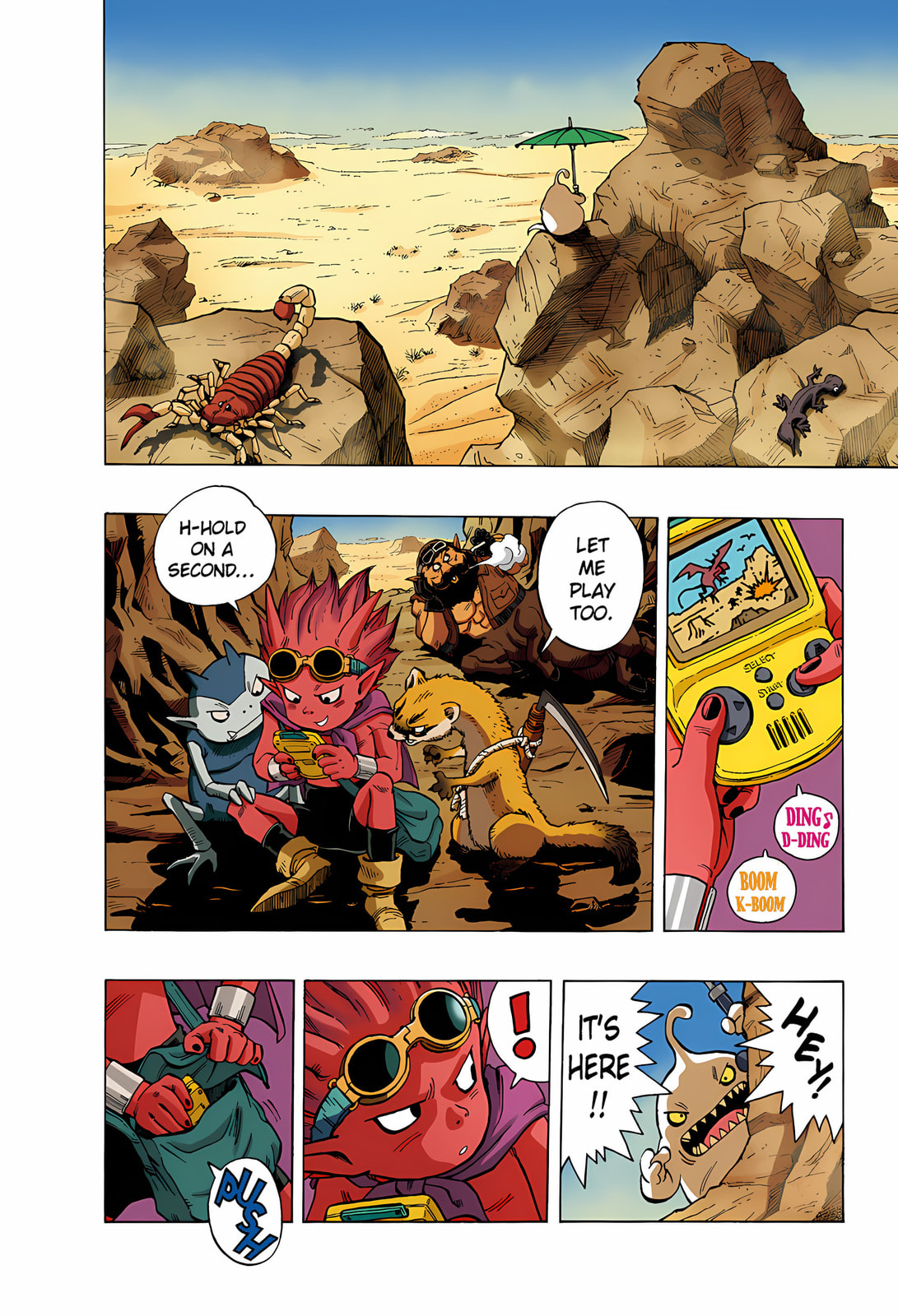 Read SandLand (Colored) chapter 1 image 2 on Lezhin